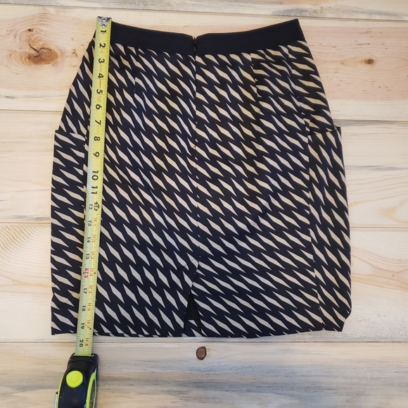 Anthropologie Fei Skirt Washi Geometric Wrap Skirt - Picture 4 of 6